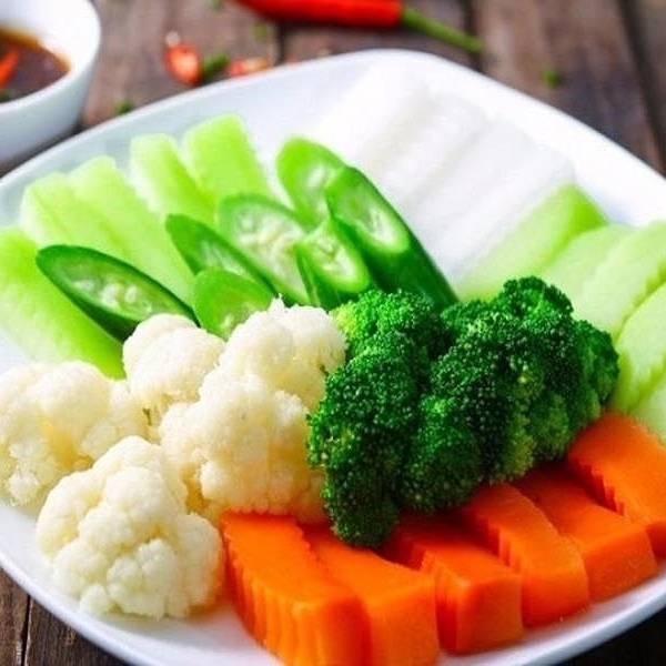 Gà kho sả ớt, Canh bí xanh, Trứng luộc, Rau kho quẹt