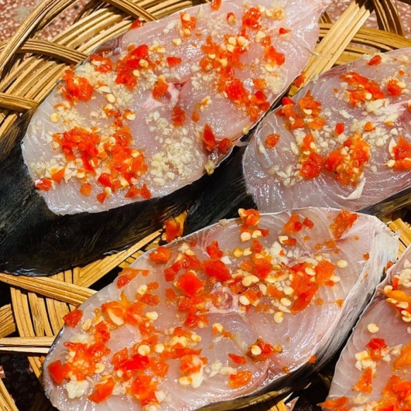 Cá Thu muối ớt