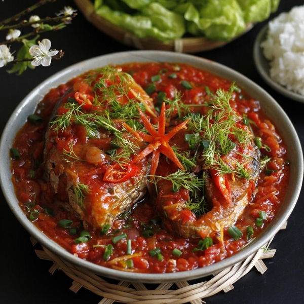 Cá thu sốt cà chua