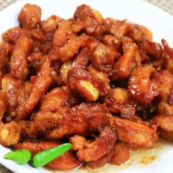 Nạc heo kho tiêu