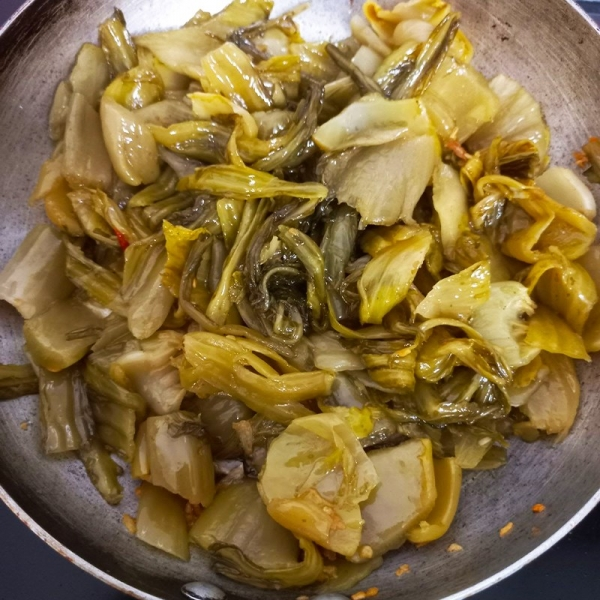 Cải chua xào