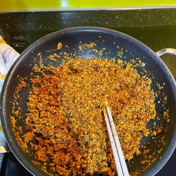 Ớt xả sa tế khô