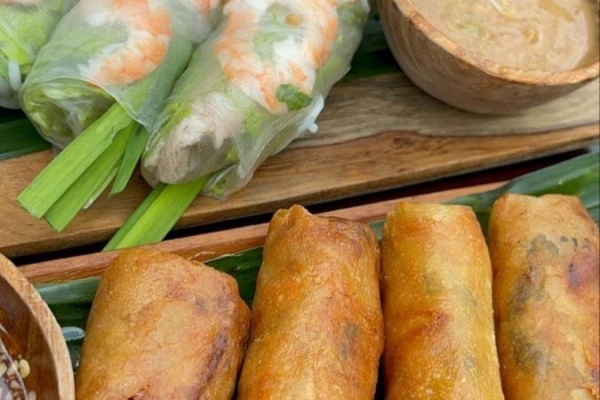 Gỏi cuốn tôm thịt - cuốn trọn hương vị quê nhà