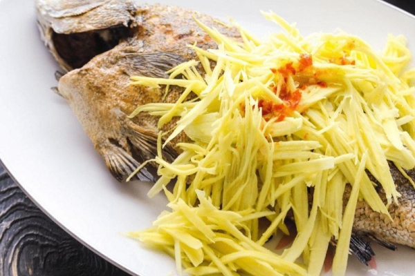 Cá chiên mắm xoài